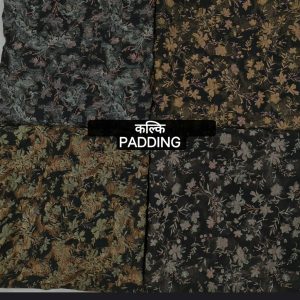 Rajasthani Choudhary Floral Ghaghra Fabric – Dark Traditional Mix | Bhagwati Fashion Hub